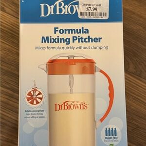 Dr. Brown's Formula Mixing Pitcher with Orange Lid